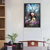 Feather Angel Girl - Round AB Drills Diamond Painting(65*45cm)