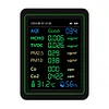 12 in 1 Air Quality Monitor Real-time Carbon Dioxide Detector PM2.5 PM10 Tester