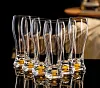 Blue Mountain Craft Beer Cup High-end Light Luxury Crystal Glass Large Capacity Water Cup