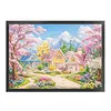 Pastoral Scenery Cottage-11CT Stamped Cross Stitch 85*65cm/33.46*25.59in(Big Size)