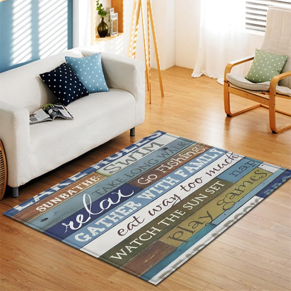 Living Room Carpet Kids Room Decoration Rug Home 3D Children Anti-Slip Large Carpet Hallway Floor Bedroom Bedside Mat