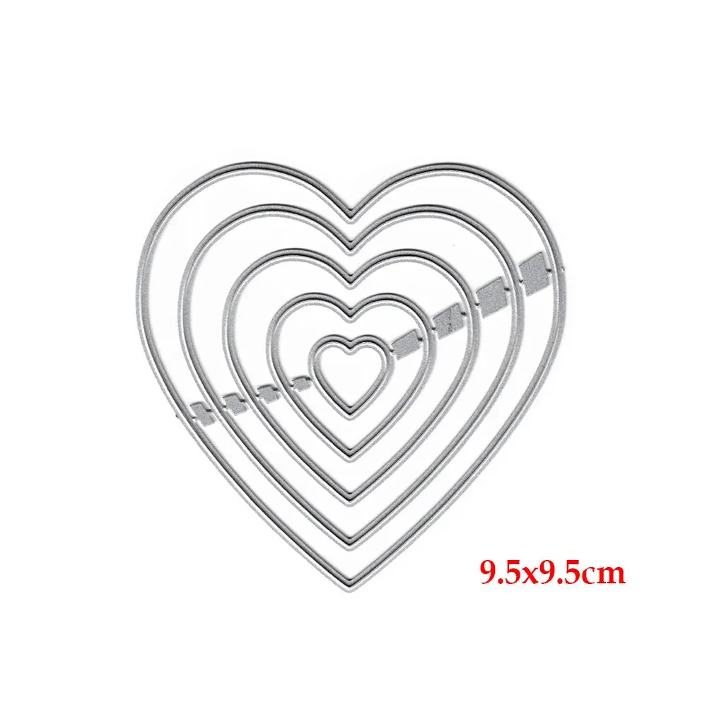Metal Cutting Dies Curves Border Frames Square DIY Scrapbooking Card Album Making Embossing Punch Craft Diecuts New 2019