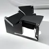 Aluminum Alloy Kinetic Ring Box Rotating Mechanical Box Deformation Box Jewelry Box Proposal Cool Magic Cube Creative Box
