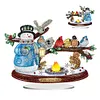 Acrylic Special Shaped Double Sided Effect Christmas Theme Desktop Diamond Art Kit