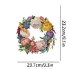 Diamond Painting Christmas Wreath Pendant