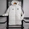 2024/2025 Bayern Munich White Soccer Long Cotton jacket 1:1 Thai Quality