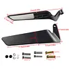 2Pcs/Pair Motorcycle Mirrors Universal 10mm 8mm Wind Wing Side Rearview Mirrors