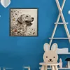 Stone Art Dog-Full Round Diamond painting 30*30CM
