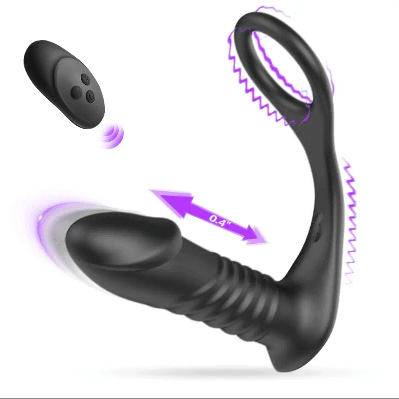 Moore - Thrusting Remote Control Cock Ring mysite