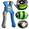 Mini Fishing Scissors Braid Scissors Non Slip Handle Fishing Tool (Blue)