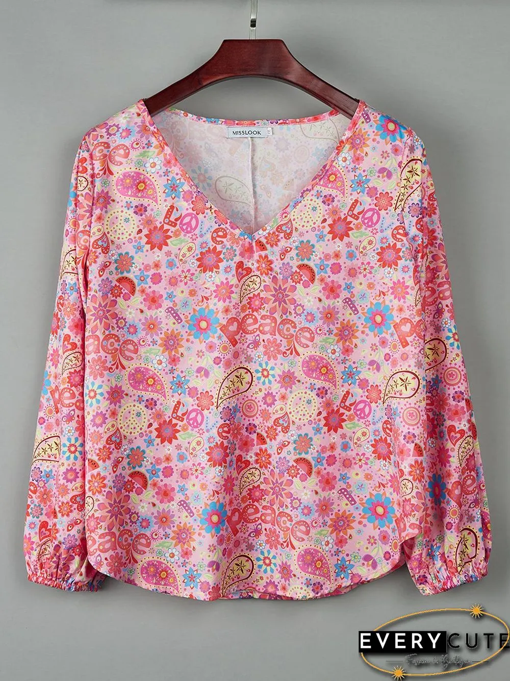 Women's Cotton Floral Print Top