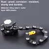 Folding Bike Chain Lock Anti-Theft Bicycle Foldable Lock for Bicycle Accessories