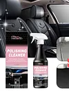Leather Cleaner Polishing Spray Automotive Interior Detailing Cleaning Agent