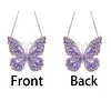 Diamond Painting Acrylic Double-side Butterfly Pendant Hanging Gem