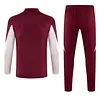 2024 Bayern Half-Pull Training Suit Red Jersey Set 1:1 Thai Quality love fball