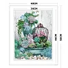 Flower-11CT Stamped Cross Stitch Kit(40*50cm)