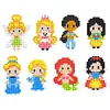 8pcs/set 5D DIY Diamond Painting Cartoon Stickers Handmade Art Craft Kits