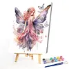 【Limited Stock Sale】Butterfly Girl-Paint by Numbers Acrylic Paintingg 50*60CM(Watercolor)