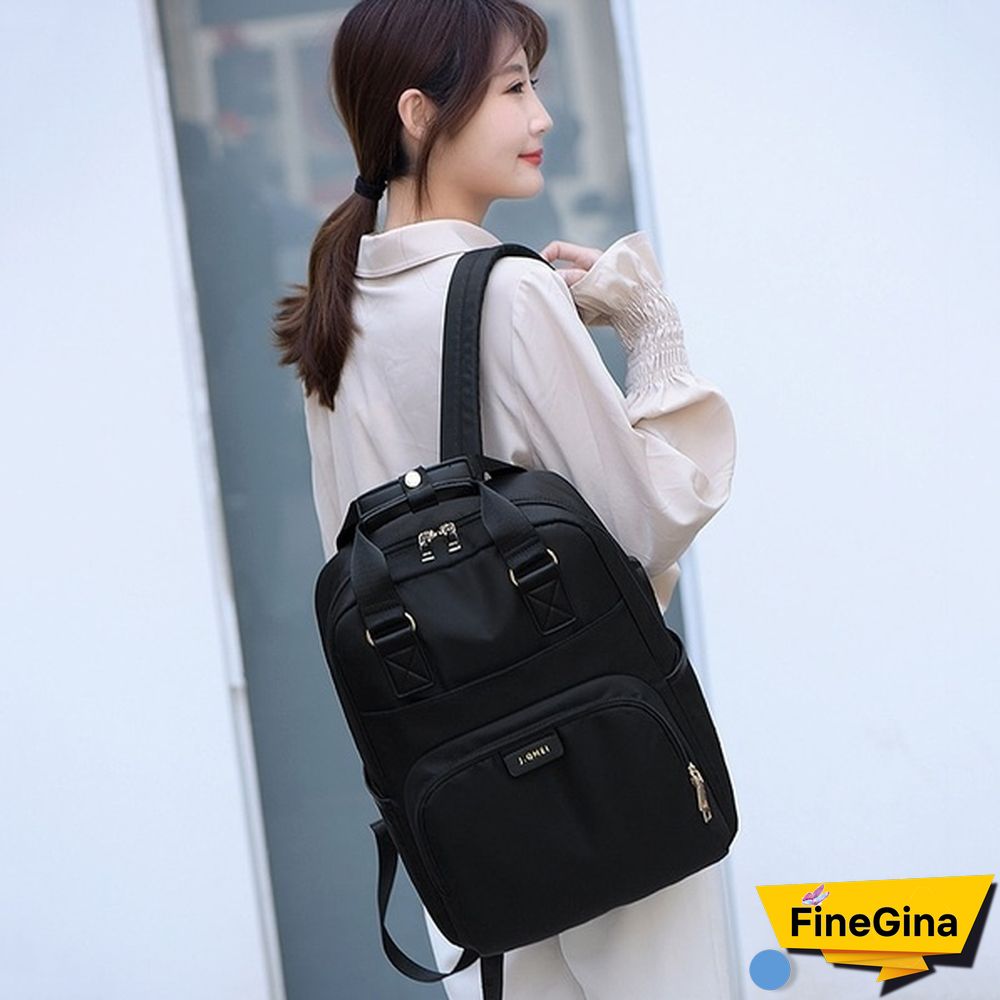 Fashion Anti-theft Bag Travel Waterproof Backpack Women Large Capacity Business USB Charge Laptop Backpack Leisure bag Laptop bag 13 13.3 14 15 15.6inch