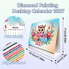 2027 Diamond Painting Monthly Calendar Kit Diamond Art Calendar for DIY Crafts