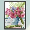 Flower -14CT Counted Cross Stitch Kit(26*34cm)