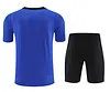 2025/2026 Barcelona Pre-Match Training Blue Shirt+Shorts 1:1 Thai Quality