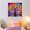 (Multi-Style) Colorful Flowers Tree-11CT Stamped Cross Stitch 45*45cm