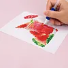 12pcs Drink 5D DIY Square Drill Diamond Painting Kits for Adults Beginners Home Decor Diamonds Paintings Gem Art 5.91x7.09in