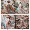 Multistyle Beaut&eacute; Japonaise - Peinture Diamant Ronde - 40 X 40 CM