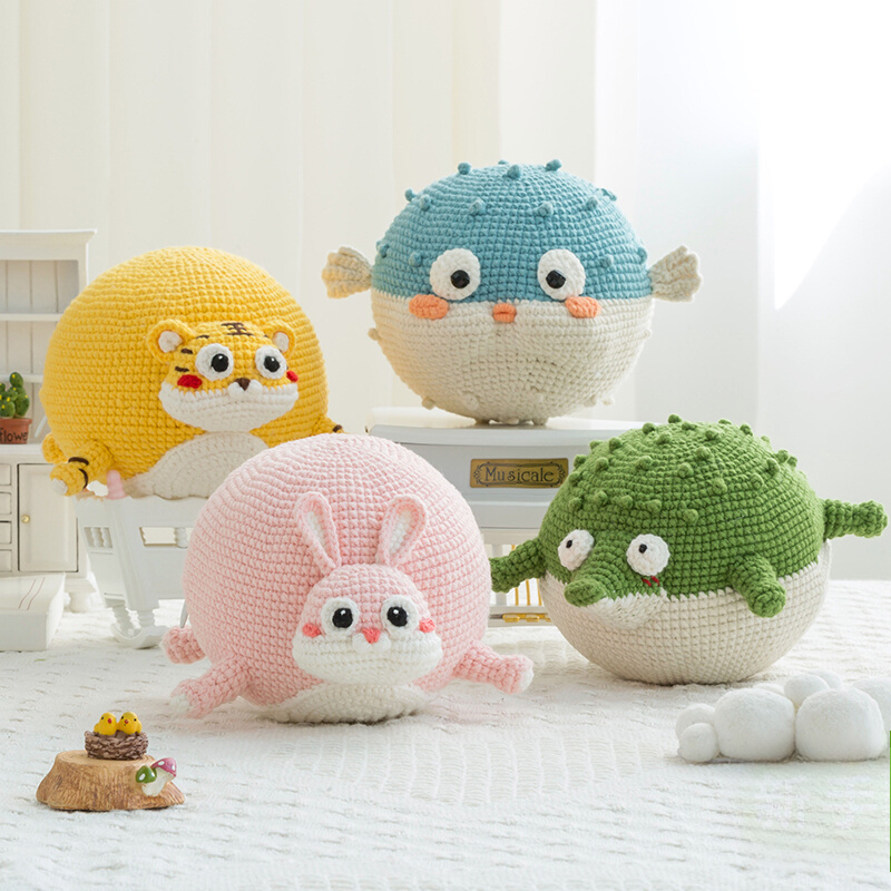 Cozy Craft Handmade Crochet Ball DIY Kit - Musical Dance Toy