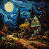 Dream - 14CT Stamped Cross Stitch 40*40cm/15.75*15.75in