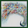 >SALE<5D DIY Full Drill Diamond Painting Peafowl Cross Stitch Mosaic Craft Kit