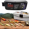 Portable Fishing Tackle Box with Adjustable Belt Fishing Lures Box Waist Pack