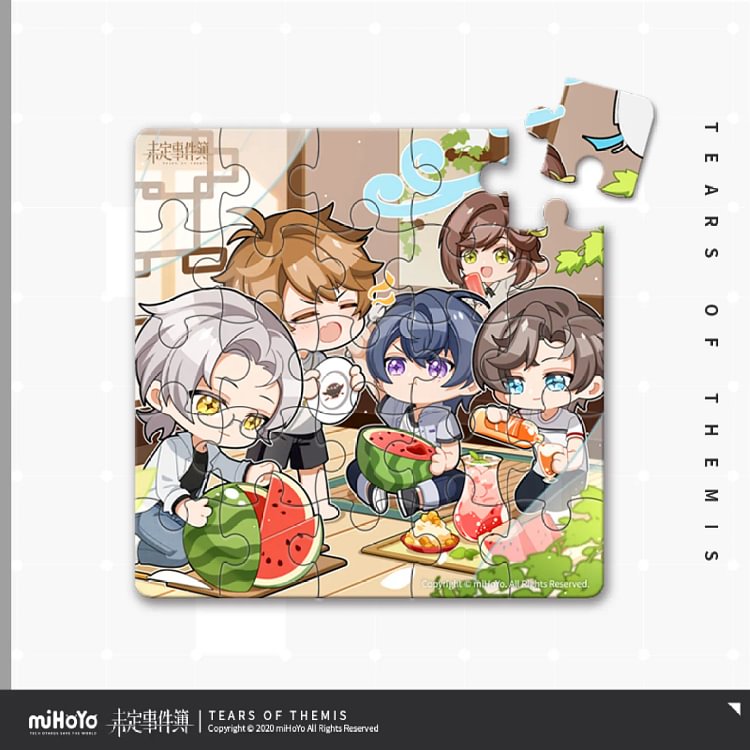 Q Version Acrylic Puzzle [Original Tears of Themis Official Merchandise]