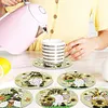 8PCS  DIY Acrylic Special Shape Diamond Painting Coasters Kits (Sunflower Gnome )