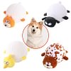 Zoo Ball | 2-in-1 Plush and Squeaky Tennis Ball for Dog | No Stuffing Tough Interactive Fetch Dog Toys for Small Medium Large Dogs
