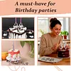Reusable Numeral Birthday Candle Holder Set Number 0-9 for Party Anniversary