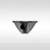 Men's Low Waist Ultra-Thin Ice Silk Transparent Quick-Drying Breathable Briefs