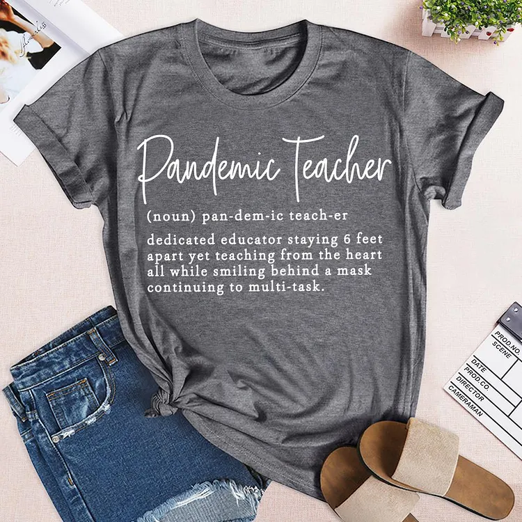 ANB - Pandemic Teacher  Book Lovers Tee-03485