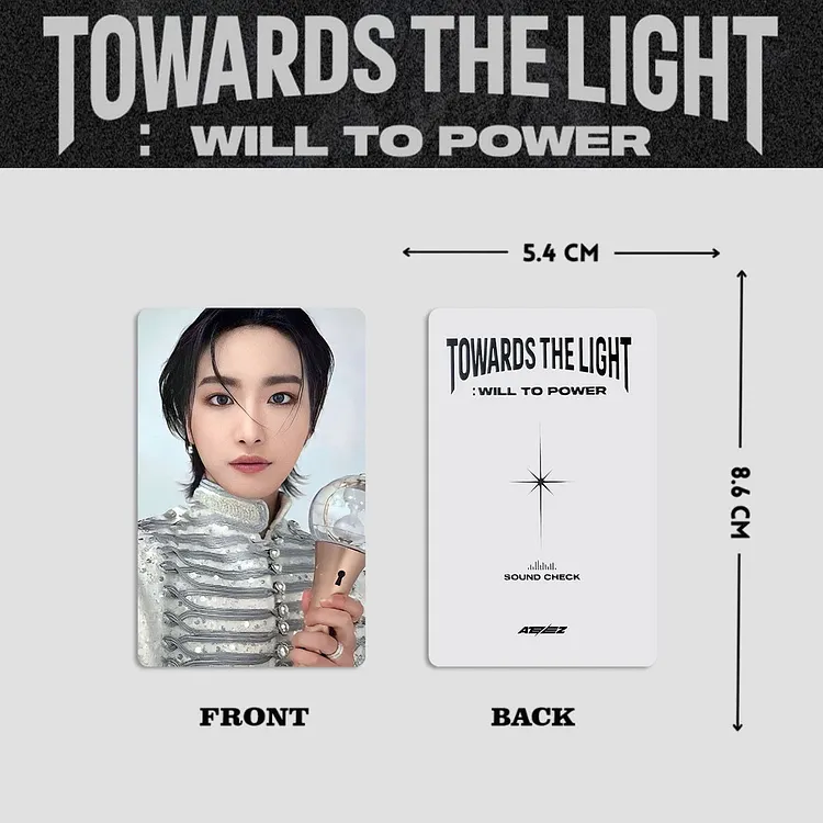ATEEZ towards the light サウンドチェック 特典 トレカ ATEEZ Towards The Light : Will To Power Card
