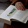 (US Local)4Pcs Special Shape Flowers Crows 5D DIY Diamond Painting Bookmark for Adults