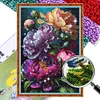 Flower - 9CT Full Beaded Cross Stitch Kit(50x69cm)