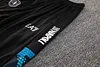Joyfball 2024/2025 Napoli Half-Pull Training Suit Black Football Shirt 1:1 Thai Quality