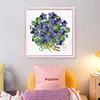 Flower - 9CT Partial Beaded Cross Stitch Kit(22x22cm)