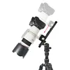 Camera Quick Release Plate Clamp Set Telephoto Camera Lens Moving Metal Clamp Macro Adjustment Pan Head Quick Release Clamp Suitable For DSLR Camera Tripod Ball Head