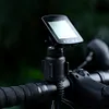 Bike Handlebar Computer Holder 360 Rotation Bike Taillight Bracket for Garmin