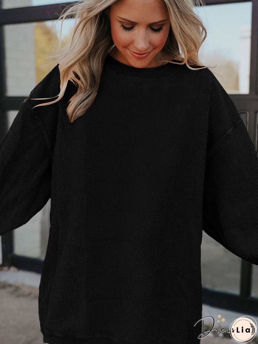 Comfy Black Long Sleeve Tee