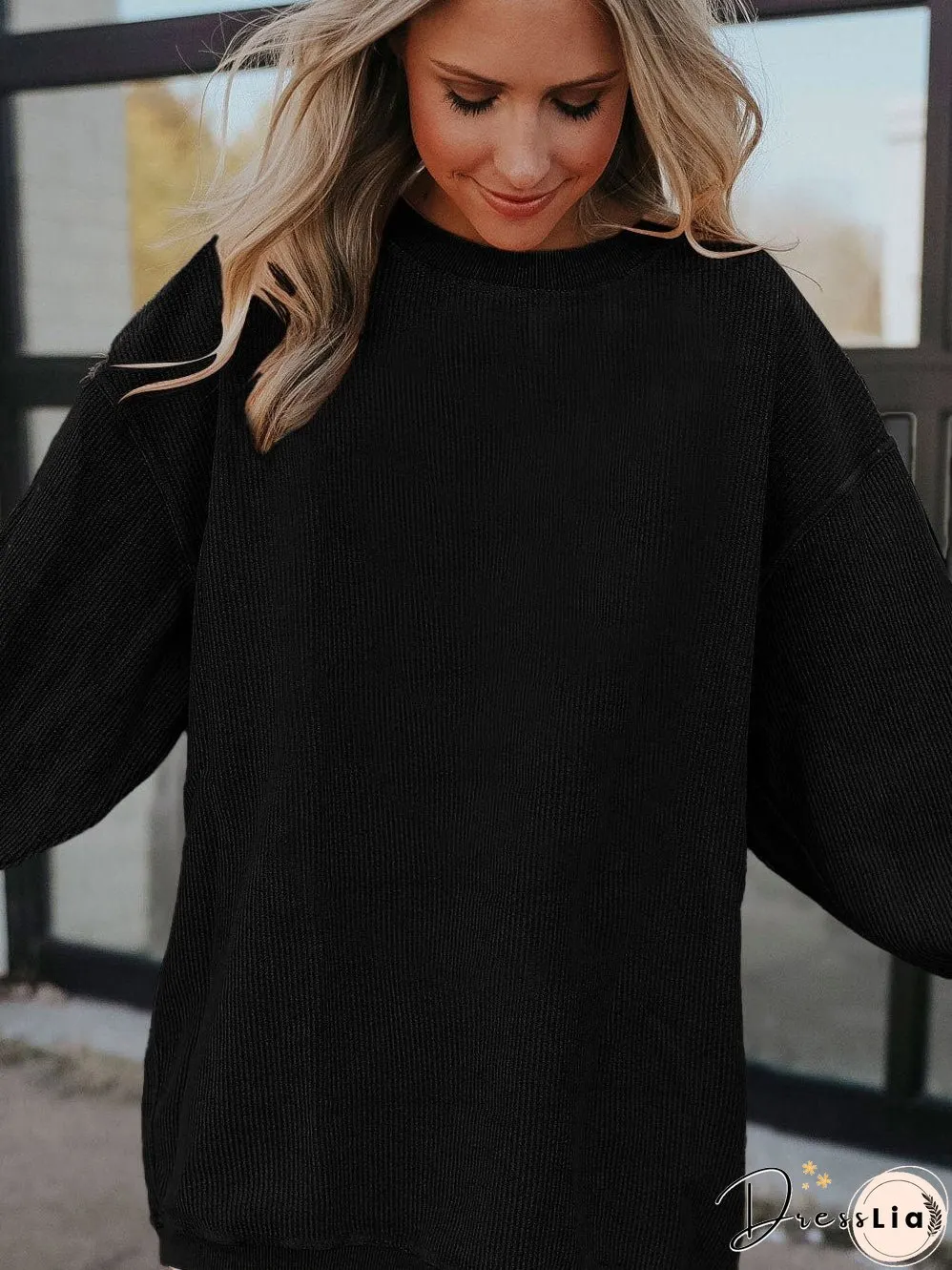 Comfy Black Long Sleeve Tee