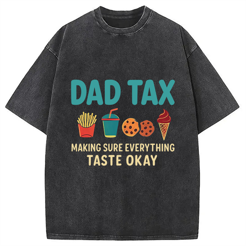 Food Tax Washed T-shirt elevenforest