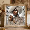 Black Beauty-Partial Special Shaped Diamond Painting 30*30CM